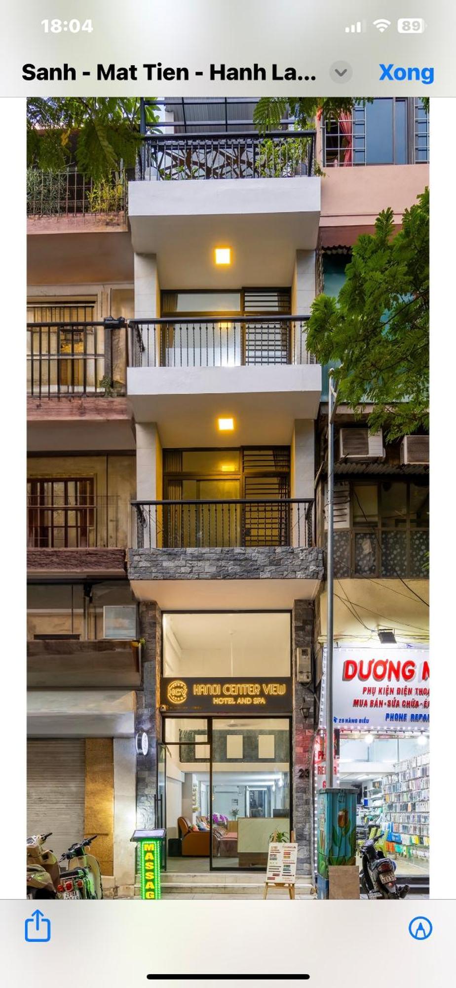Hanoi Center View Hotel And Spa Exterior foto