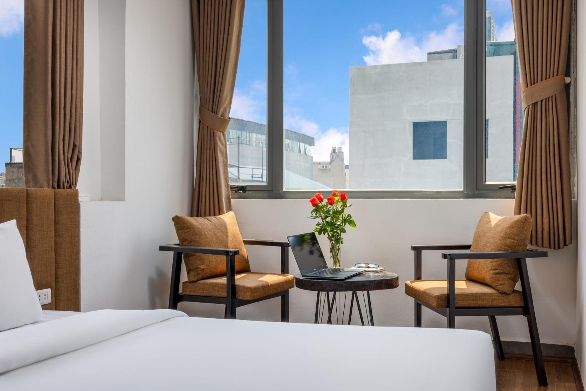 Hanoi Center View Hotel And Spa Exterior foto